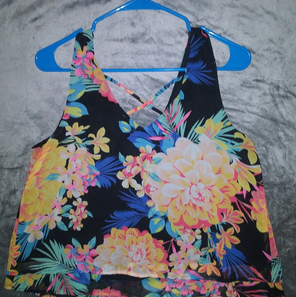 NWOT Candies L dressy sleeveless top